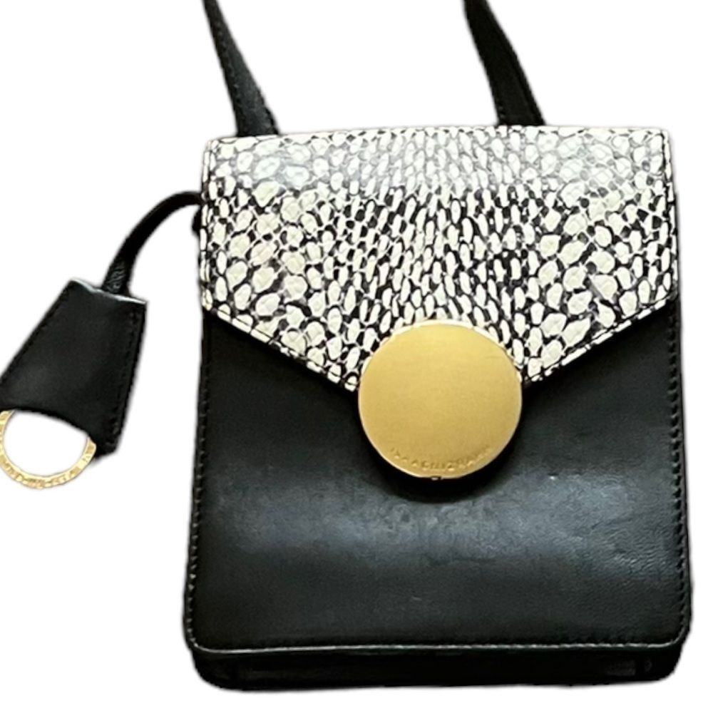 Isaac Mizrahi Mini Leather Crossbody Bag